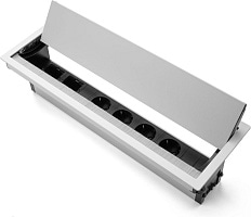 Розеточный блок VersaFlap Dual 4P Белый