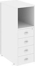 Тумба 4 ящика завершающая левая Onix O.R-TV-4 (L)