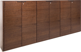 Шкаф для бумаг х3 Rail SET_Bookcase*3_RT Дуб Табак Шкаф для бумаг х3 Rail SET_Bookcase*3_RT Дуб Табак