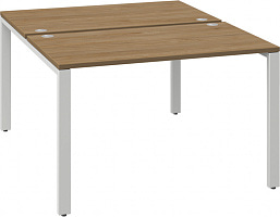 Стол рабочий BENCH 6U1612В.9003 П-образные опоры сечение 60x30_sale Дуб натуральный Стол рабочий BENCH 6U1612В.9003 П-образные опоры сечение 60x30_sale Дуб натуральный