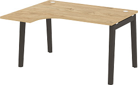 Стол эргономичный левый Onix Wood OW.SA-3(L) Тиквуд светлый/Дуб темный Стол эргономичный левый Onix Wood OW.SA-3(L) Тиквуд светлый/Дуб темный