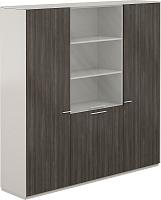 Шкаф комбинированный Atlas NZ-0303+NZ-0311+NZ-0303.GS.BT Грей стоун/Брэнсон трюфель Шкаф комбинированный Atlas NZ-0303+NZ-0311+NZ-0303.GS.BT Грей стоун/Брэнсон трюфель