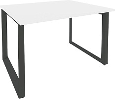 Стол переговорный (1 столешница) Onix O.MO-PRG-1.2 Белый бриллиант/Металл антрацит Стол переговорный (1 столешница) Onix O.MO-PRG-1.2 Белый бриллиант/Металл антрацит