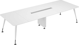 Стол для переговоров Emporio EMP531.HGW Белый глянец Стол для переговоров Emporio EMP531.HGW Белый глянец