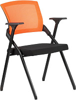 Офисный стул RivaChair Seat RCH M2001 Сетка оранжевая/ткань черная Офисный стул RivaChair Seat RCH M2001 Сетка оранжевая/ткань черная