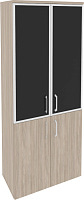 Шкаф высокий широкий Onix O.ST-1.2R black Дуб Аттик Шкаф высокий широкий Onix O.ST-1.2R black Дуб Аттик
