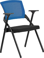 Офисный стул RivaChair Seat RCH M2001 Сетка синяя/ткань черная Офисный стул RivaChair Seat RCH M2001 Сетка синяя/ткань черная