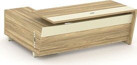 Стол руководителя Corner COR.SRT-20(R) Гикори песочный/Ваниль Стол руководителя Corner COR.SRT-20(R) Гикори песочный/Ваниль