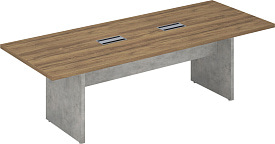 Стол для переговоров Wood&Stone СФ-531102 Дуб Чарльстон/Бетон Чикаго Стол для переговоров Wood&Stone СФ-531102 Дуб Чарльстон/Бетон Чикаго