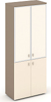 Шкаф высокий широкий Estetica ES.ST-1.2R I Латте/Сатин/Лакобель ivory Шкаф высокий широкий Estetica ES.ST-1.2R I Латте/Сатин/Лакобель ivory