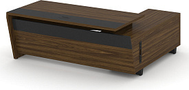 Стол руководителя Corner COR.SRT-20(L) Орех лоренцо/Графит Стол руководителя Corner COR.SRT-20(L) Орех лоренцо/Графит