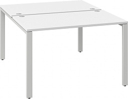 Стол рабочий BENCH 6U1612В.9003 П-образные опоры сечение 60x30_sale Белый Стол рабочий BENCH 6U1612В.9003 П-образные опоры сечение 60x30_sale Белый