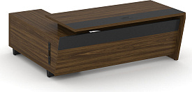 Стол руководителя Corner COR.SRT-20(R) Орех лоренцо/Графит Стол руководителя Corner COR.SRT-20(R) Орех лоренцо/Графит