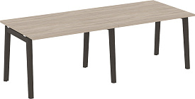 Стол переговорный Onix Wood OW.PRG-2.2 Дуб Аттик/Дуб темный Стол переговорный Onix Wood OW.PRG-2.2 Дуб Аттик/Дуб темный